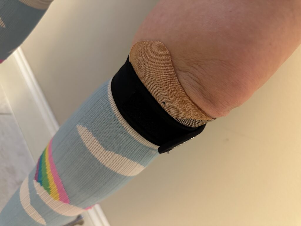 KT Tape Pro Ice kinesio tape knee