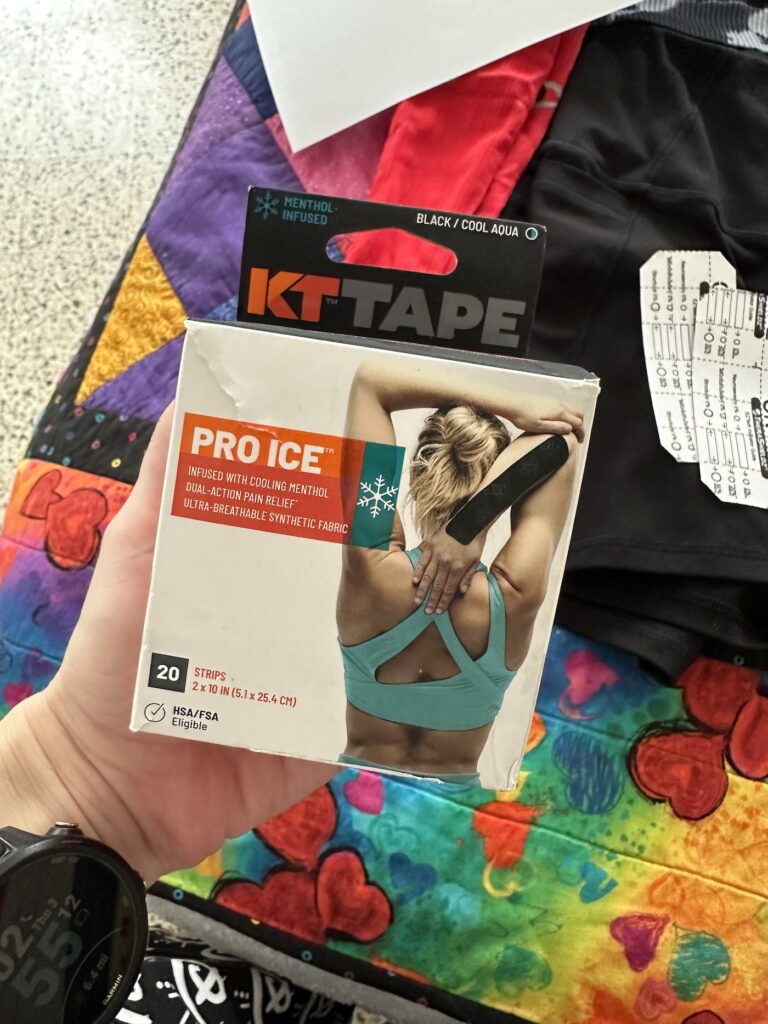 KT Tape Pro Ice kinesio tape packaging