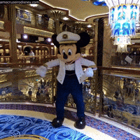Disney Cruise Line Mickey Mouse dancing